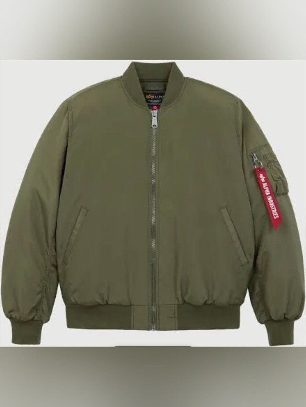 NEW!!! Alpha Industries Men's MA-1 Oxford Flight Jacket